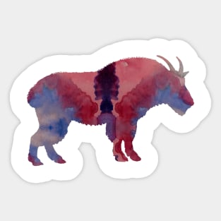 Goat Sticker